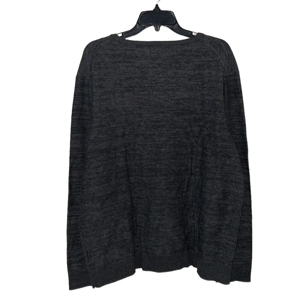 Alfani Gray V-Neck‎ Long Sleeve Sweater Regular Fit Mens Size XL